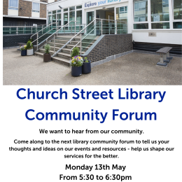 Church Street Library Community Forum 