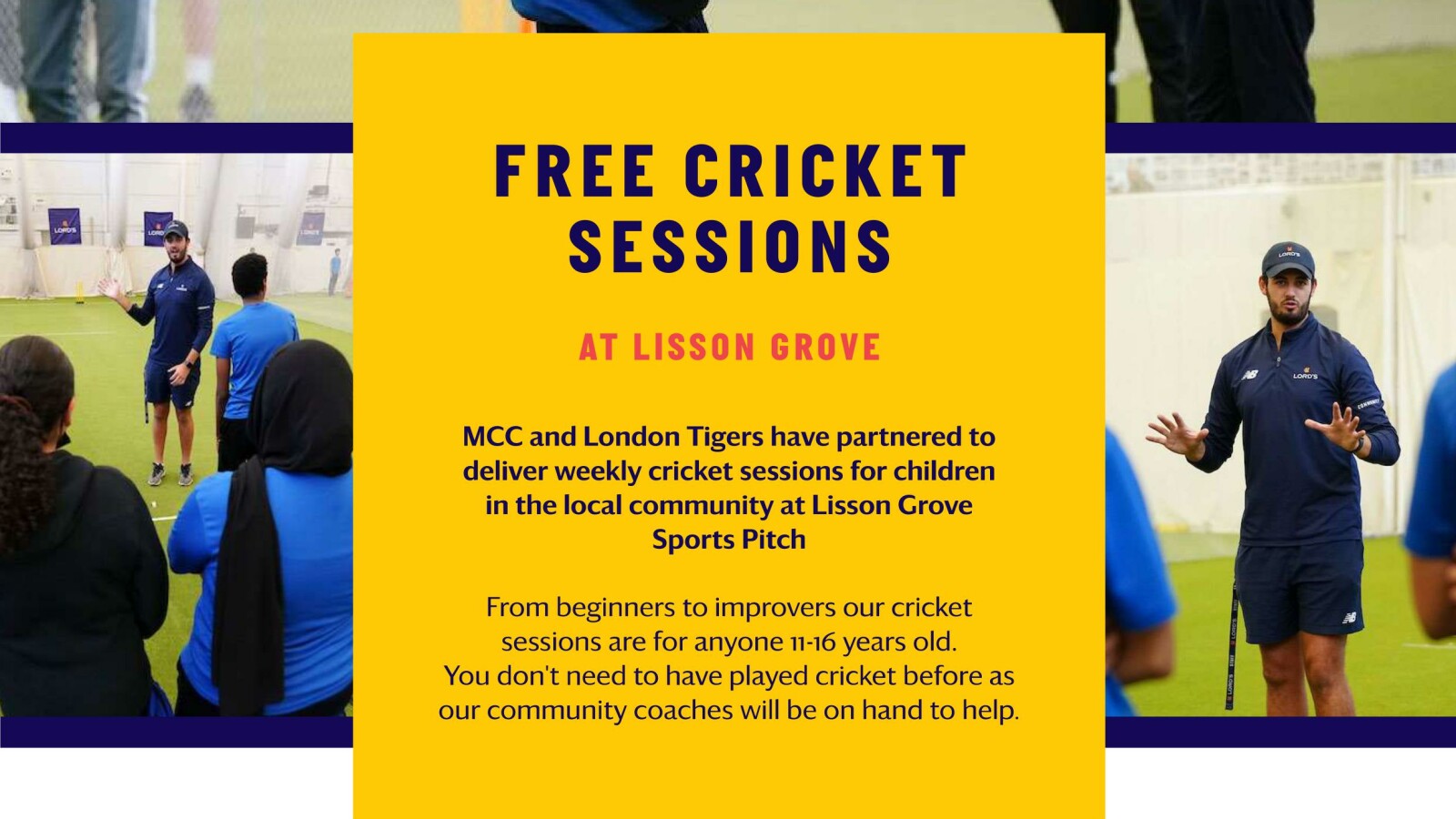 Lisson Grove Cricket Sessions