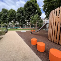 green spine play area